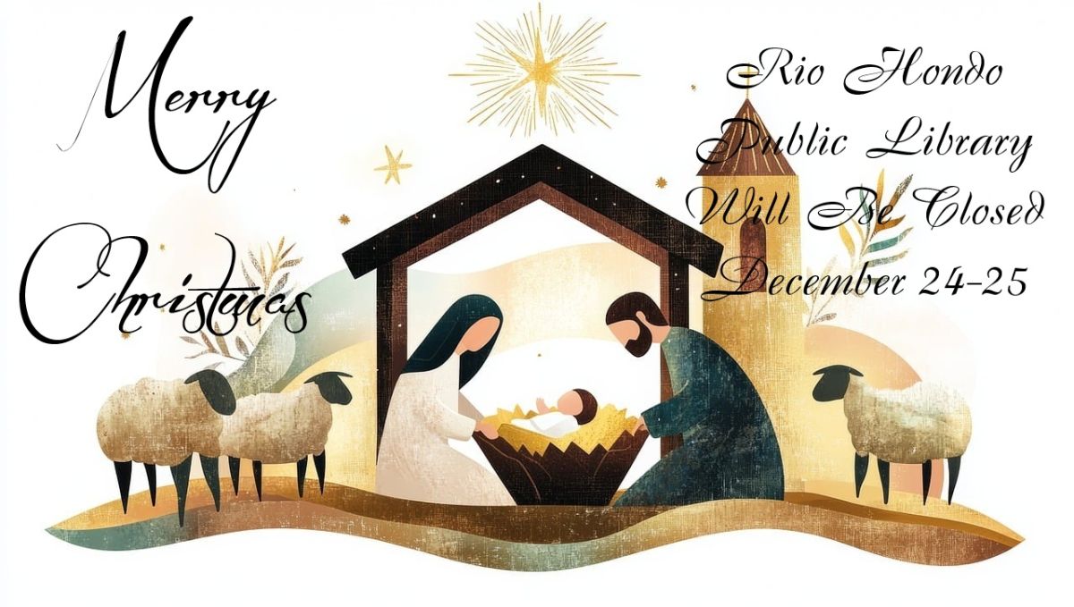 Library Closed December 24th and 25th