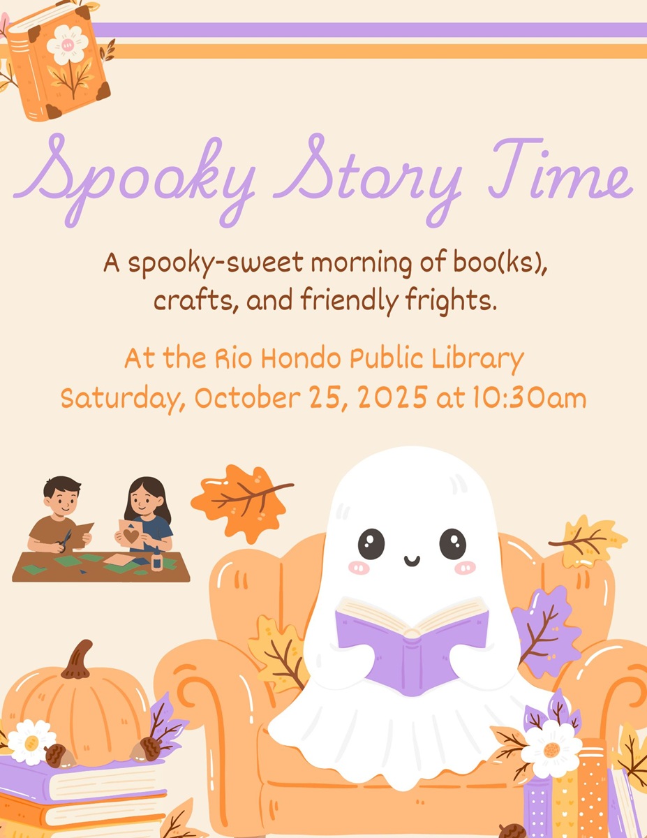 Spooky Story Time -- A spooky-sweet morning of boo(ks), crafts, and friendly frights.