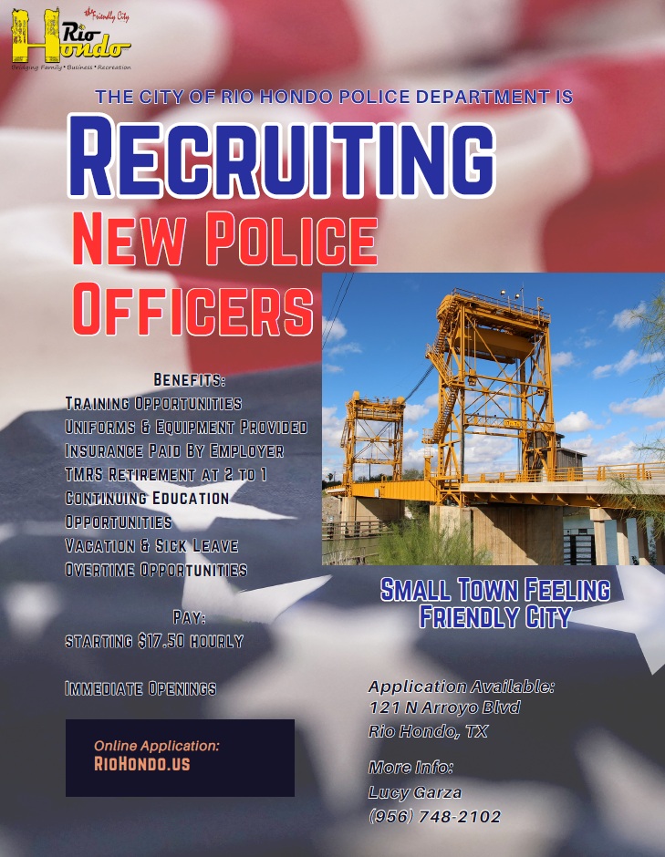 Police Recruiting Flyer